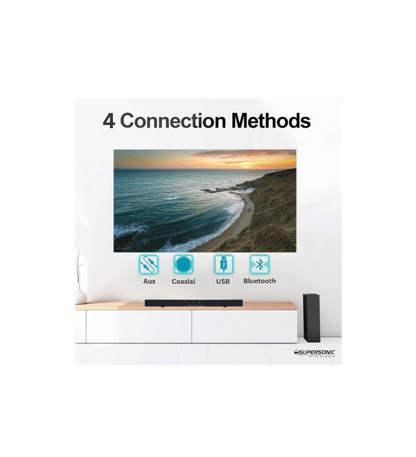 Supersonic 2.1 Bluetooth Soundbar SAV-101D