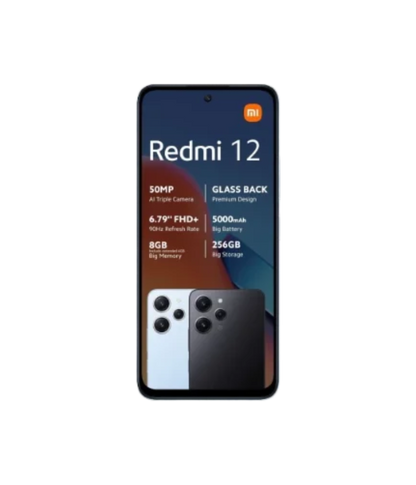 Redmi 12 – 8GB RAM | 128GB Storage | Dual SIM