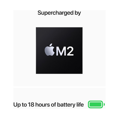 Apple MacBook Air M2 – 16GB RAM | 256GB SSD