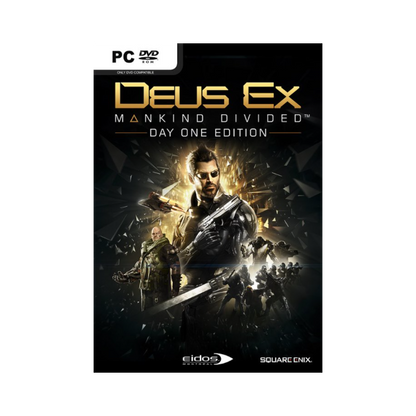Deus Ex: Mankind Divided – Day One Edition (PC DVD)