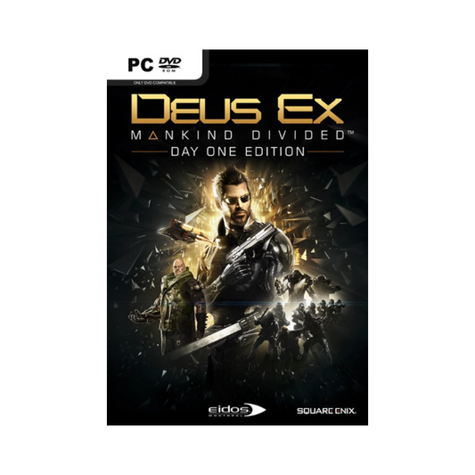 Deus Ex: Mankind Divided – Day One Edition (PC DVD)