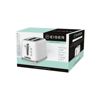 Eiger 2-Slice Signature Series Toaster (Stainless Steel) | EG-SSTS201
