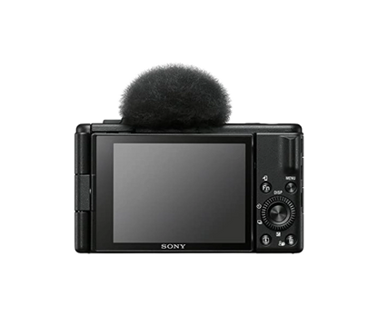Sony ZV-1F Vlog Camera – 20.1MP 4K Vlogging Camera for Content Creators | Black