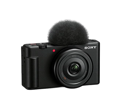 Sony ZV-1F Vlog Camera – 20.1MP 4K Vlogging Camera for Content Creators | Black