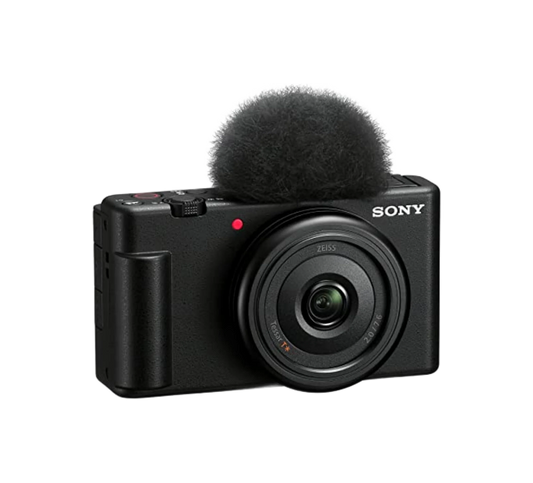 Sony ZV-1F Vlog Camera – 20.1MP 4K Vlogging Camera for Content Creators | Black