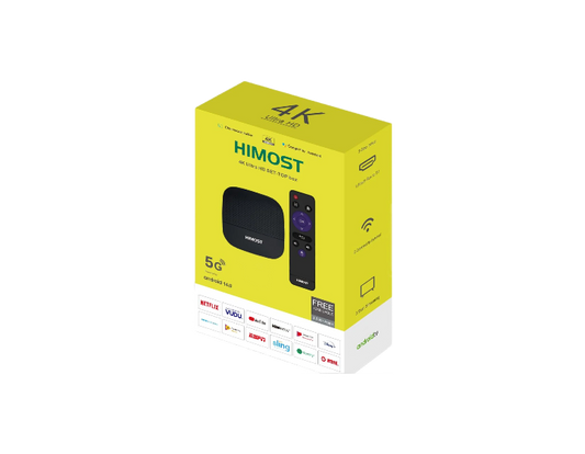 HiMost A1 4K HDR TV Box 5G Wi-Fi – YouTube, Wireless Streaming