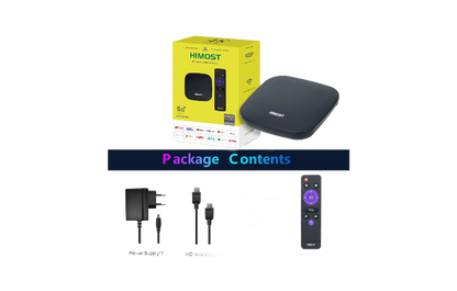 HiMost A1 4K HDR TV Box 5G Wi-Fi – YouTube, Wireless Streaming