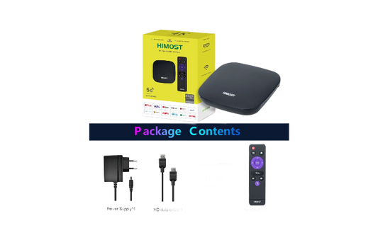 HiMost A1 4K HDR TV Box 5G Wi-Fi – YouTube, Wireless Streaming