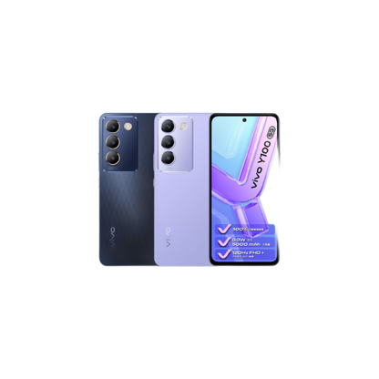Vivo Y100A 5G (Metal Black, 8GB RAM, 128GB Storage)