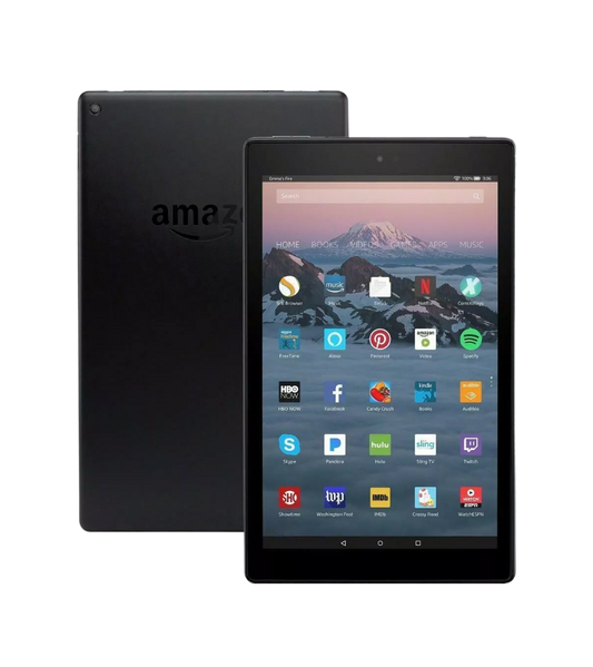 Amazon Fire HD 10 (9th Gen) – 32GB | Wi-Fi | 10.1” Display – Black (with Alexa)