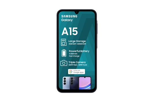 Samsung Galaxy A15 – 128GB | Sleek. Powerful. Reliable